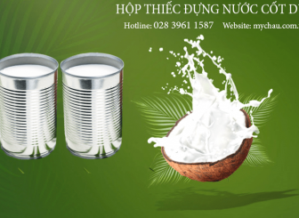 Producing Tin Box for Coconut Milk